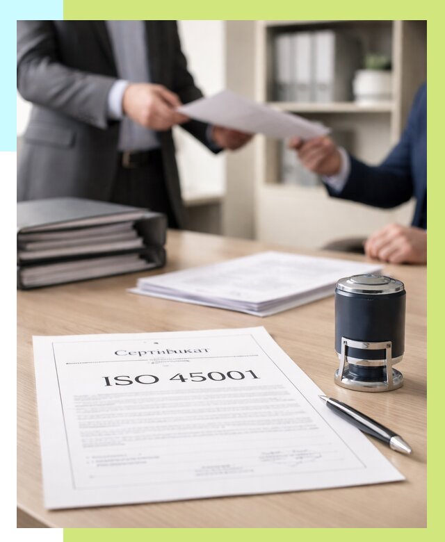Сертификат ISO 45001 в Краснодаре под ключ от 46436 р. | Сертэкс